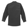 Red Kap Men's Tall Charcoal Long Sleeve Industrial Work Shirt