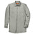 Red Kap Men's Tall Light Grey Long Sleeve Industrial Work Shirt