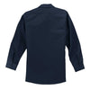 Red Kap Men's Navy Long Sleeve Industrial Work Shirt