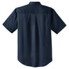 CornerStone Men's Navy Short Sleeve SuperPro Twill Shirt