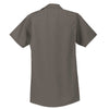 Red Kap Men's Tall Grey Short Sleeve Industrial Work Shirt