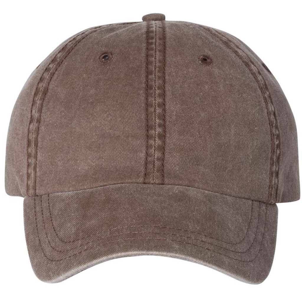 Sportsman Brown Pigment Dyed Cap