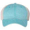 Sportsman Aqua/Stone Pigment Dyed Trucker Cap