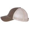 Sportsman Brown/Stone Pigment Dyed Trucker Cap