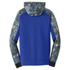 Sport-Tek Men's True Royal/True Royal Sport-Wick Mineral Freeze Fleece Colorblock Hooded Pullover