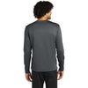 Sport-Tek Men's Dark Smoke Grey Sport-Wick Fleece Pullover Crew