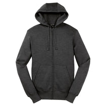 Sport-Tek Men's Graphite Heather Full-Zip Hooded Sweatshirt