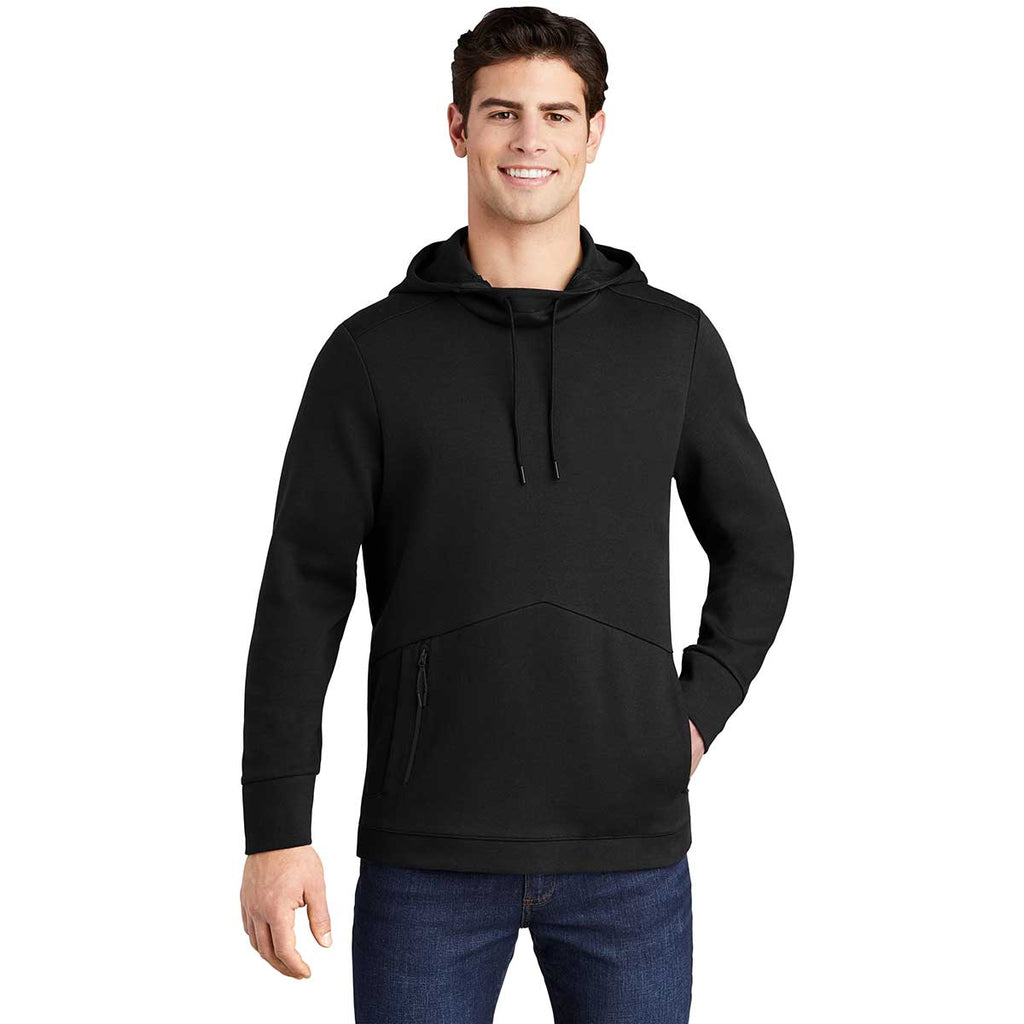 Sport-Tek Men's Black Triumph Hooded Pullover