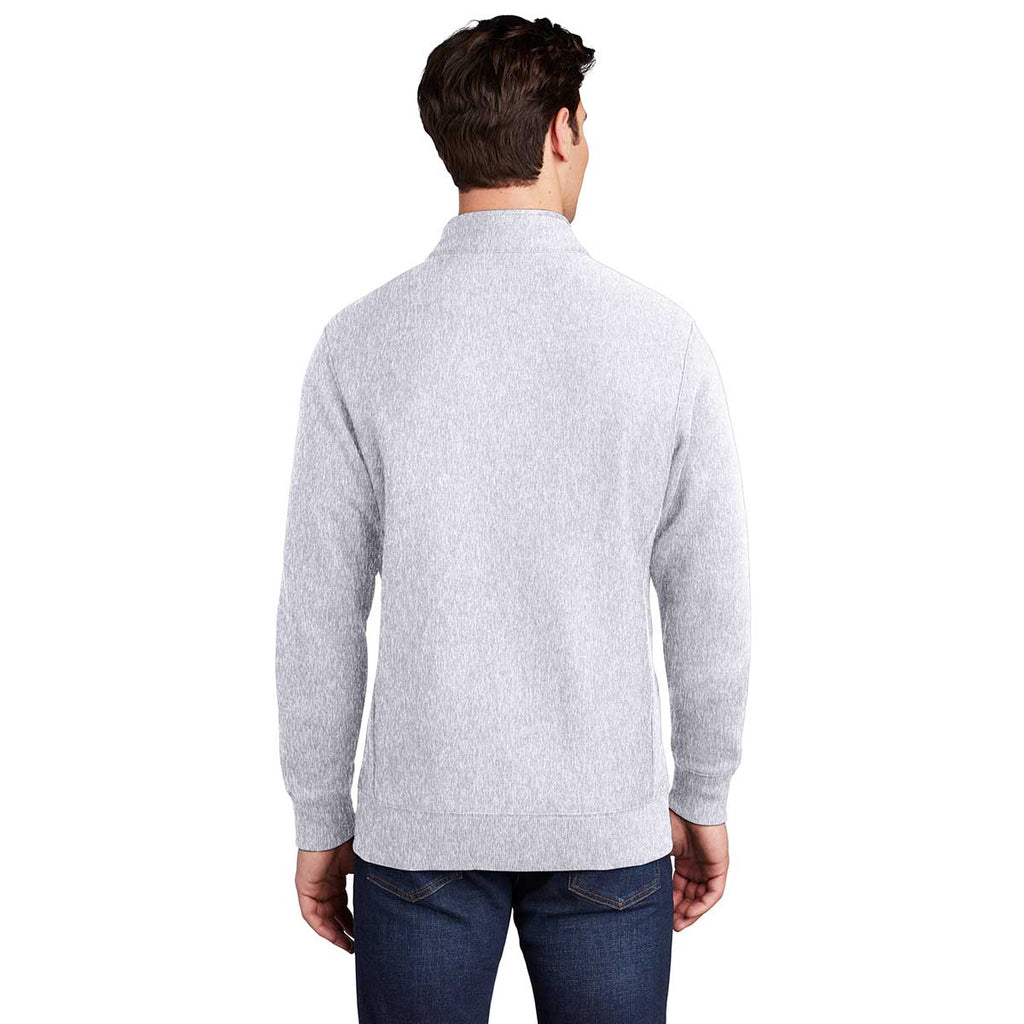 Sport-Tek Men's Athletic Heather Super Heavyweight Full-Zip Sweatshirt