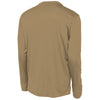 Sport-Tek Men's Coyote Brown Long Sleeve PosiCharge Competitor Tee