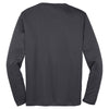 Sport-Tek Men's Iron Grey Long Sleeve PosiCharge Competitor Tee