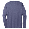 Sport-Tek Men's True Navy Heather Long Sleeve Heather Contender Tee