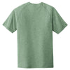 Sport-Tek Men's Forest Green Heather PosiCharge Tri-Blend Wicking Raglan Tee