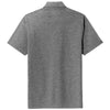 Sport-Tek Men's Dark Grey Heather PosiCharge Tri-Blend Wicking Polo