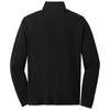 Sport-Tek Men's Black Triad Solid PosiCharge Tri-Blend Wicking 1/4-Zip Pullover