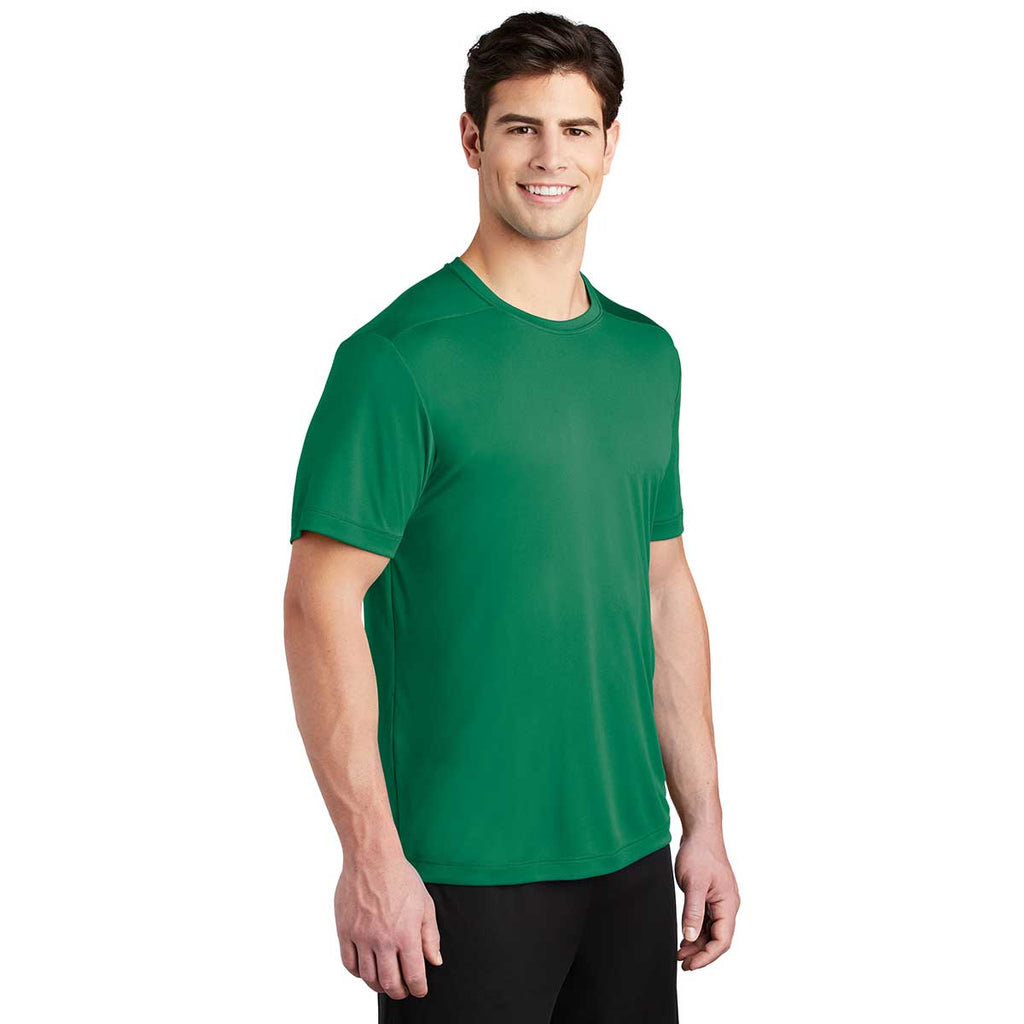 Sport-Tek Men's Kelly Green Posi-UV Pro Tee