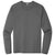 Sport-Tek Men's Dark Smoke Grey Posi-UV Pro Long Sleeve Tee