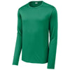 Sport-Tek Men's Kelly Green Posi-UV Pro Long Sleeve Tee