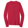 Sport-Tek Men's Deep Red Long Sleeve PosiCharge Competitor Cotton Touch Tee