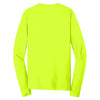 Sport-Tek Men's Neon Yellow Long Sleeve PosiCharge Competitor Cotton Touch Tee