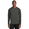 Sport-Tek Men's Black PosiCharge Digi Camo Long Sleeve Tee