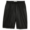 Sport-Tek Men's Black Long PosiCharge Classic Mesh Short