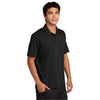 Sport-Tek Men's Black PosiCharge Strive Polo