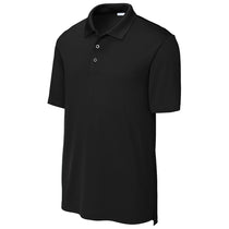 Sport-Tek Men's Black Sideline Polo
