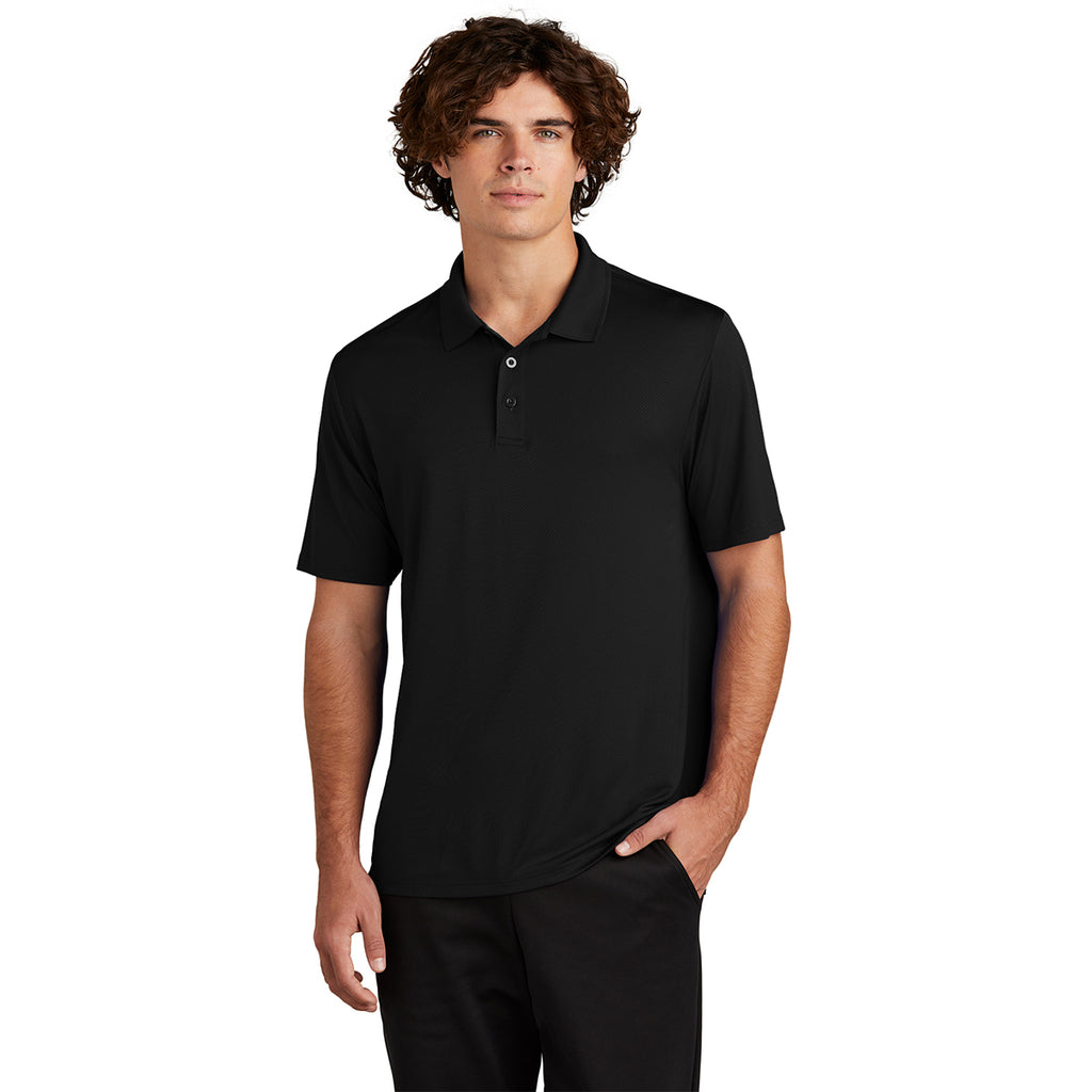 Sport-Tek Men's Black Sideline Polo