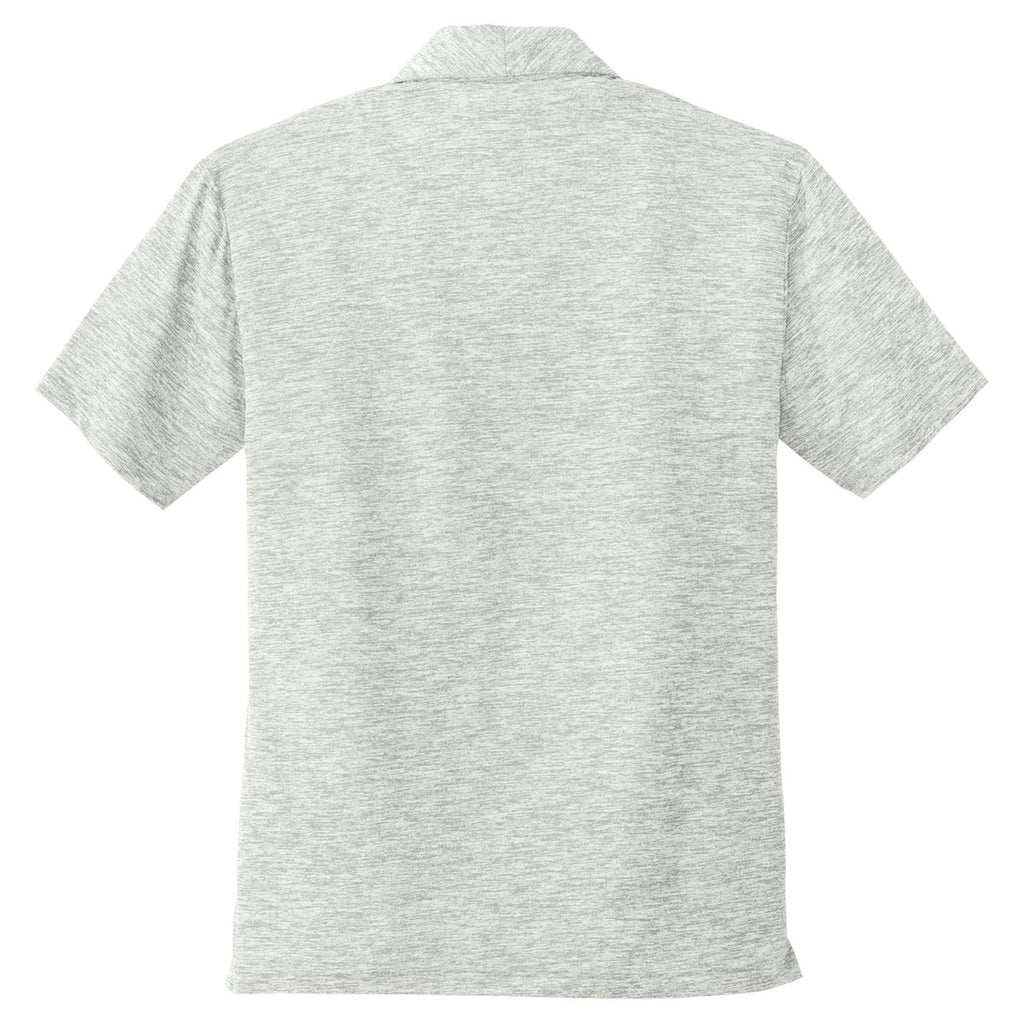 Sport-Tek Men's Silver Electric PosiCharge Electric Heather Polo