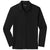 Sport-Tek Men's Black PosiCharge RacerMesh Long Sleeve Polo