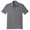 Sport-Tek Men's Grey Concrete Micropique Sport-Wick Polo