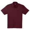 Sport-Tek Men's Maroon Micropique Sport-Wick Pocket Polo