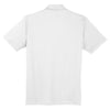 Sport-Tek Men's White Micropique Sport-Wick Pocket Polo