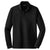 Sport-Tek Men's Black Long Sleeve Micropique Sport-Wick Polo