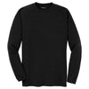 Sport-Tek Men's Black Long Sleeve Ultimate Performance Crew