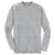 Sport-Tek Men's Heather Grey Long Sleeve Ultimate Performance Crew