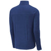 Sport-Tek Men's True Royal Heather Exchange 1.5 Long Sleeve Half Zip