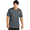 Sport-Tek Men's Iron Grey PosiCharge Re-Compete Tee