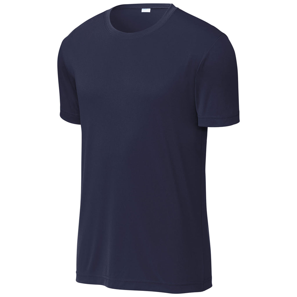 Sport-Tek Men's True Navy PosiCharge Re-Compete Tee