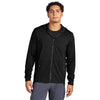 Sport-Tek Men's Deep Black Circuit Hooded Full Zip