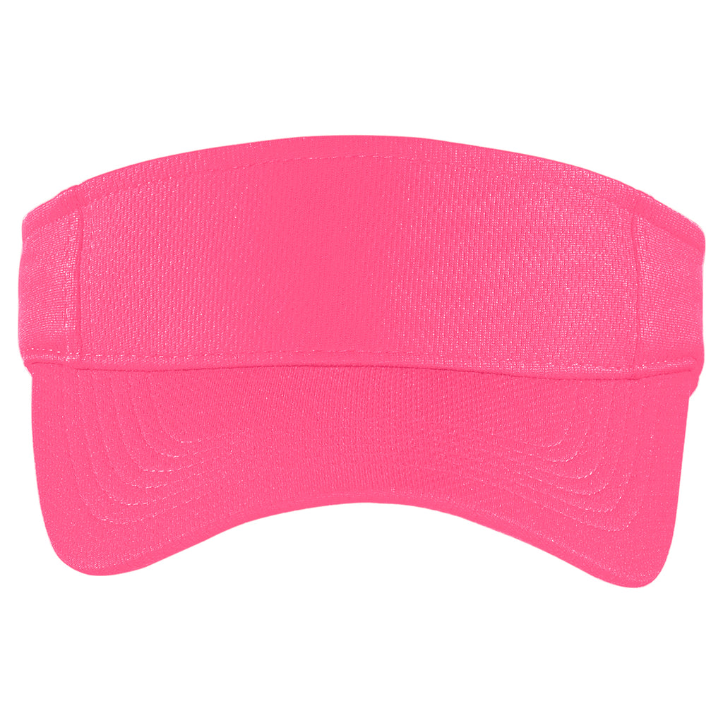 Sport-Tek Bright Pink PosiCharge RacerMesh Visor