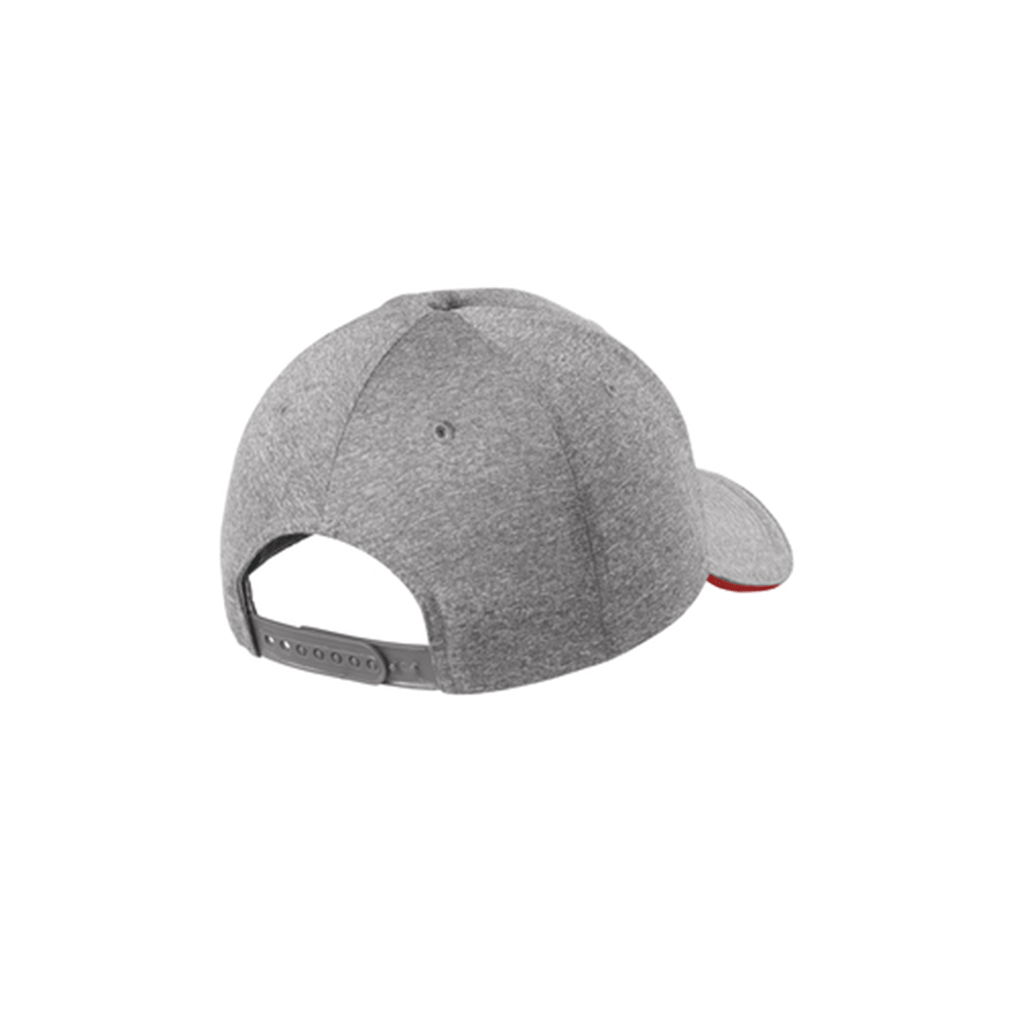 Sport-Tek Vintage Heather/True Red Contender Snapback Cap