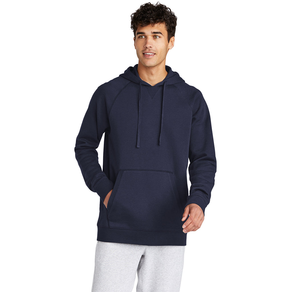 Sport-Tek Men's True Navy Drive Fleece Pullover Hoodie