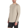 UNRL Men's Heather Sand Stride Long Sleeve