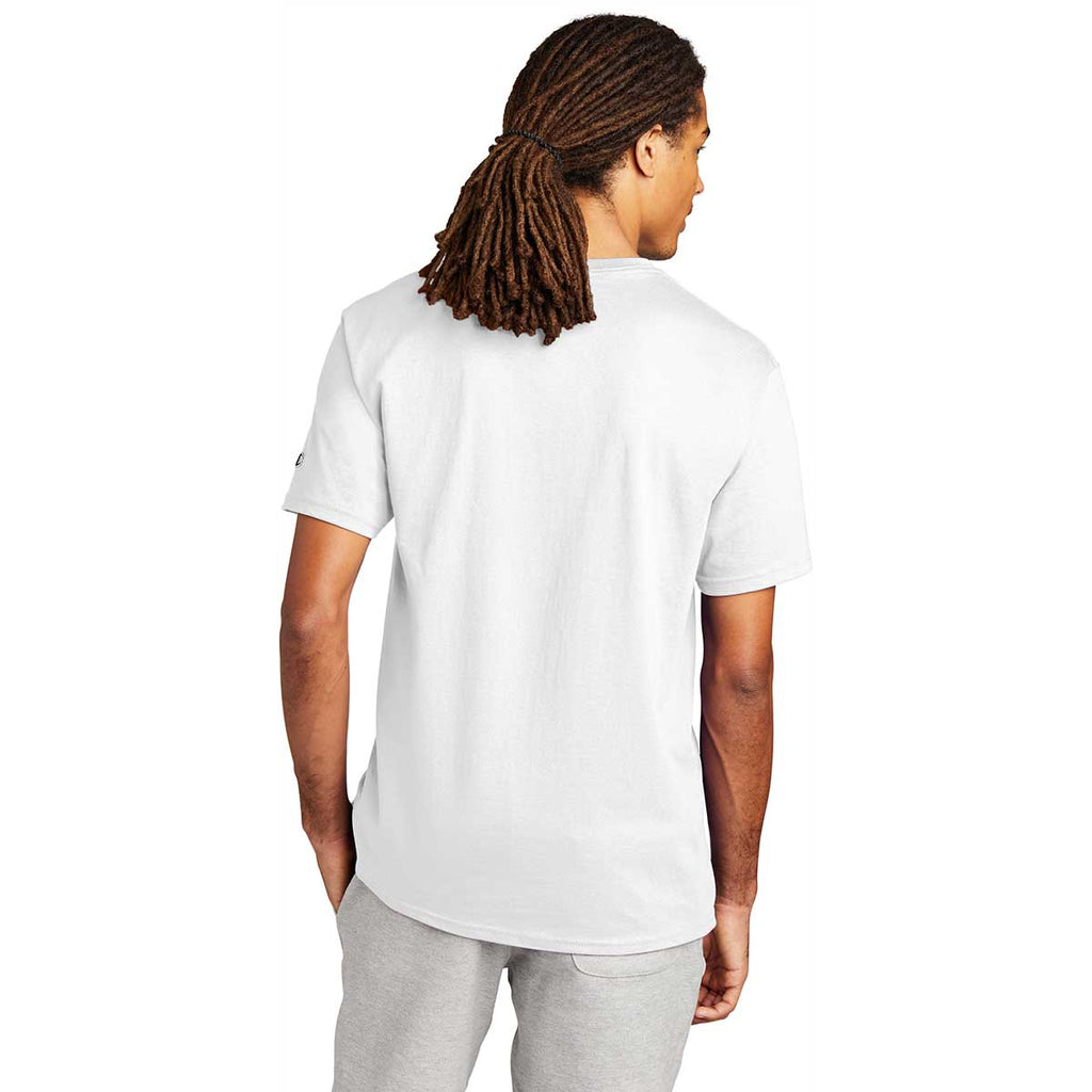 Champion Men's White Heritage 6-oz Jersey Tee