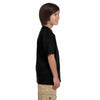 Champion Youth Black 6.1-Ounce Short-Sleeve T-Shirt