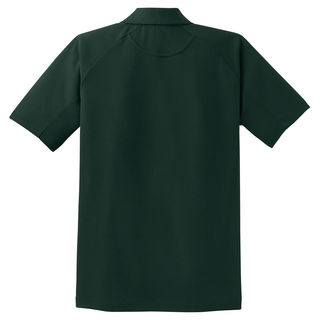 Sport-Tek Men's Dark Green Dri-Mesh Pro Polo