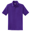 Sport-Tek Men's Purple Dry Zone Raglan Polo