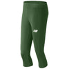 New Balance Women's Team Dark Green Athletics Capri